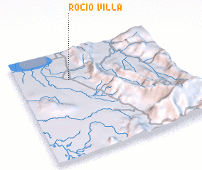 3d view of Villa Rocío